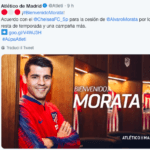 Morata all Atletico Madrid