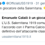 Calaiò alla Salernitana Calaiò alla Salernitana
