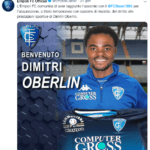 Oberlin all'Empoli Oberlin all'Empoli