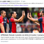 Romulo alla Lazio Romulo alla Lazio
