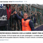 Modica rinnova con la Cavese