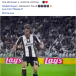 Rugani rinnova fino al 2023 Rugani rinnova con la Juventus