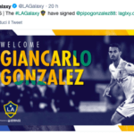 Giancarlo Gonzalez al Los Angeles Galaxy Gonzalex al Galaxy
