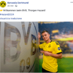 thorgan Hazard al Borussia