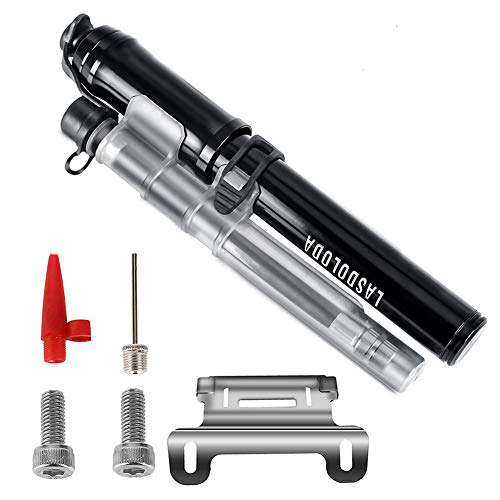 Mini Pompa Bicicletta, Pompa in lega di alluminio 260PSI per bici da  Strada, Mountain Bike, Pompa da calcio con ago, Valvola Schrader \u0026 Presta,  Pompe da telaio, Uso di Biciclette e Palloni